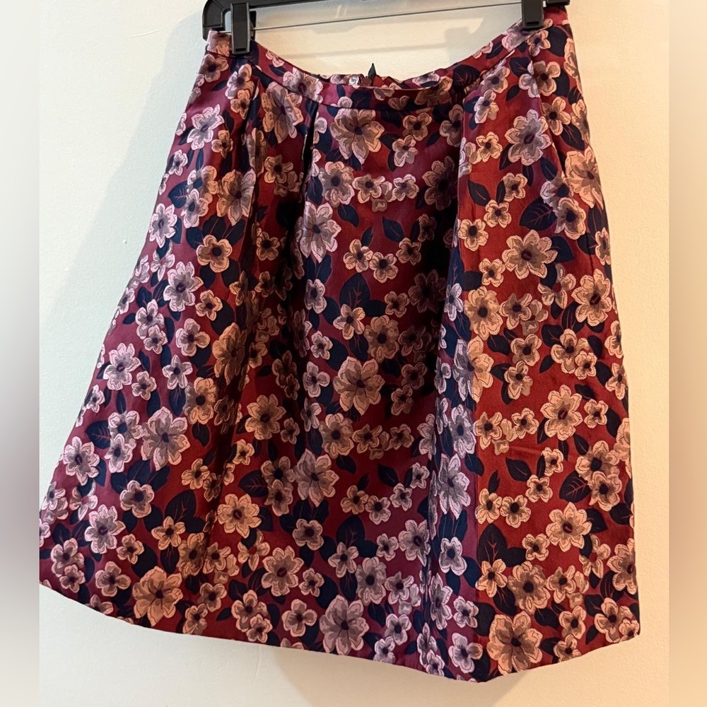 Brooks Brothers floral skirt